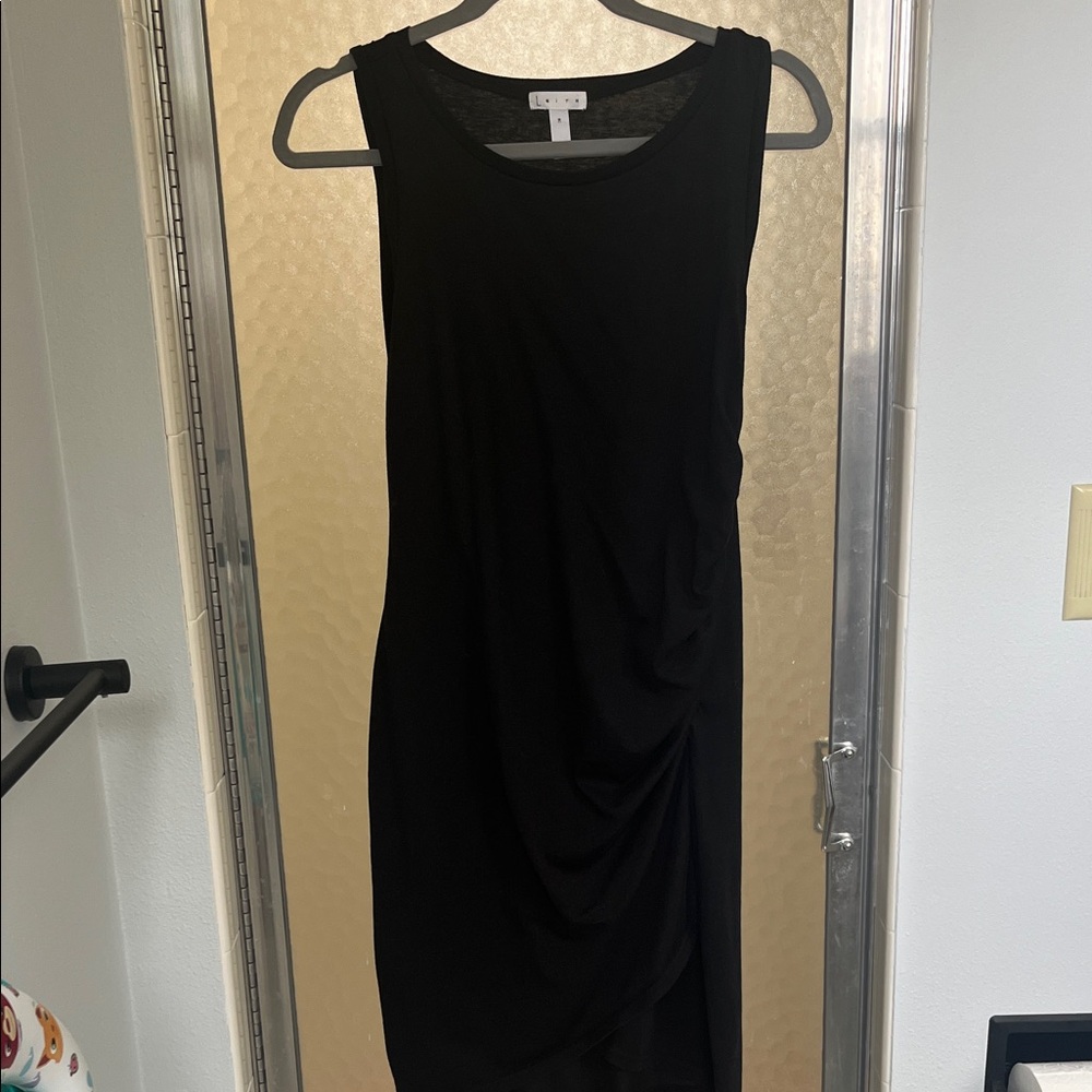 Leith Black Midi Dress